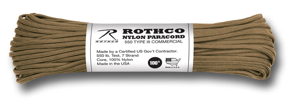 ROTHCO 550 PARA CORD - COYOTE