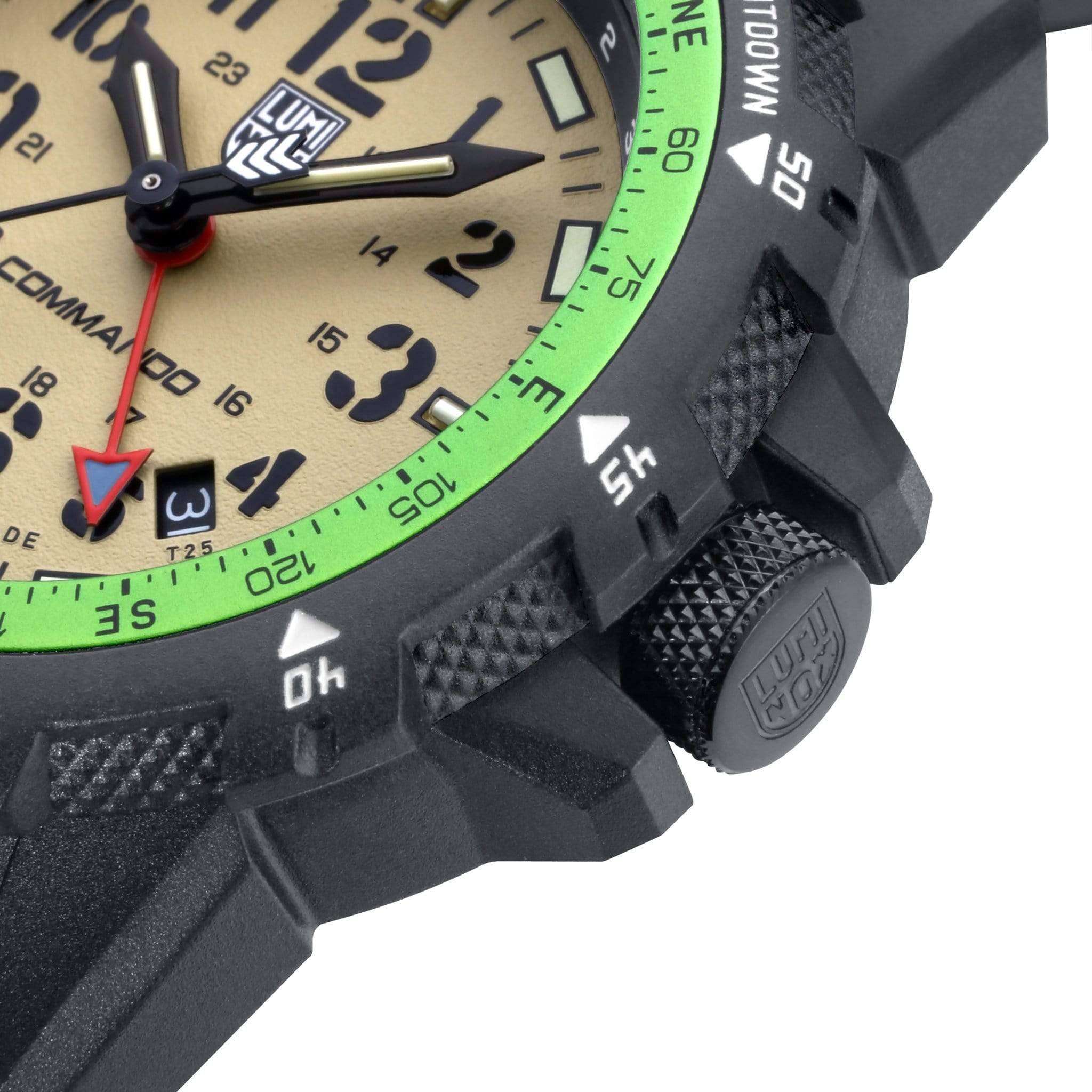 LUMINOX XL.3321 WATCH - CROWN DETAIL