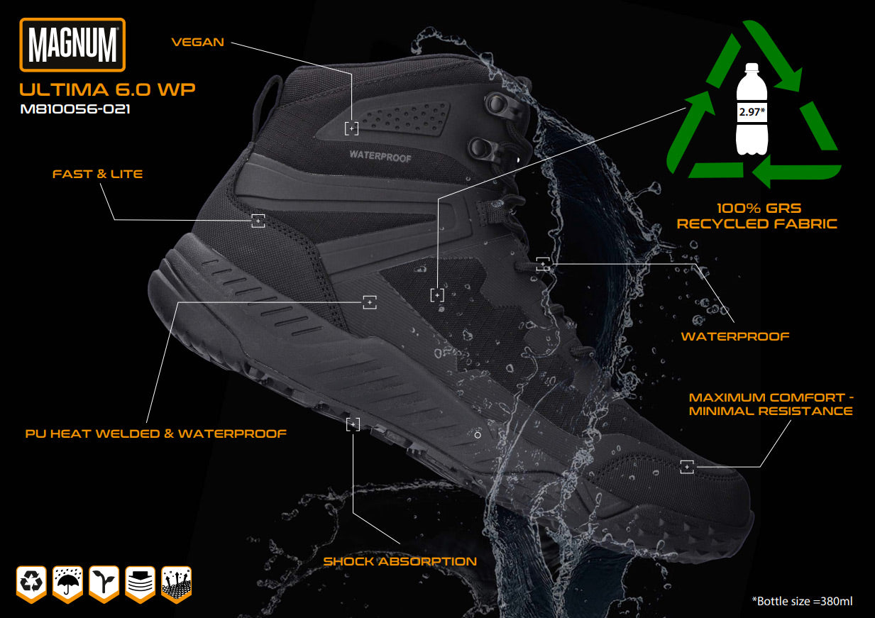 MAGNUM ULTIMA 6.0 WP BOOTS - BANNER