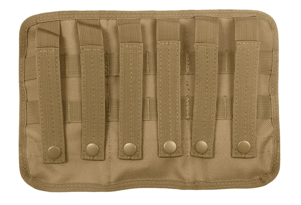 ROTHCO TRIPLE MAG POUCH - COYOTE BACK