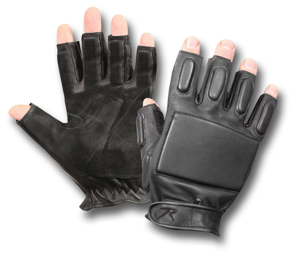 FINGERLESS RAPPELLING GLOVES