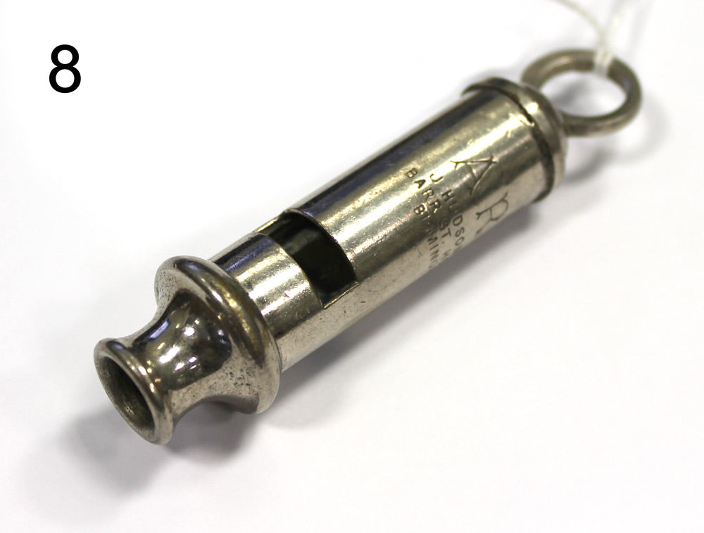 J. HUDSON & CO. VINTAGE METAL WHISTLE