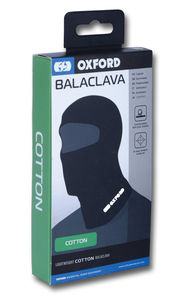 OXFORD COTTON BALACLAVA - IN BOX