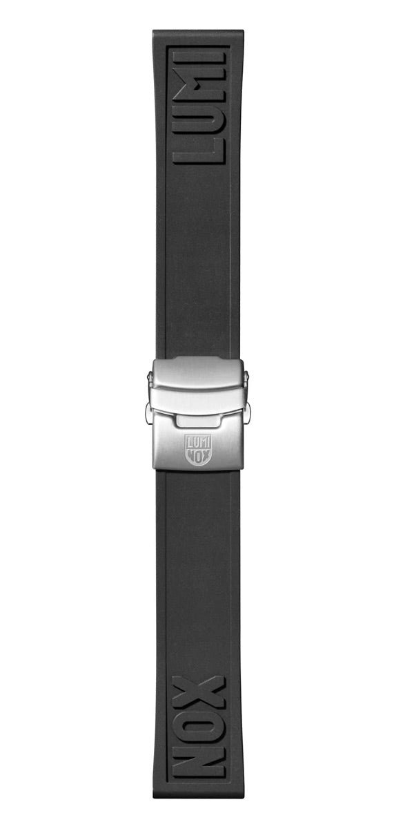 LUMINOX CUT-TO-FIT RUBBER STRAP 24MM - BLACK