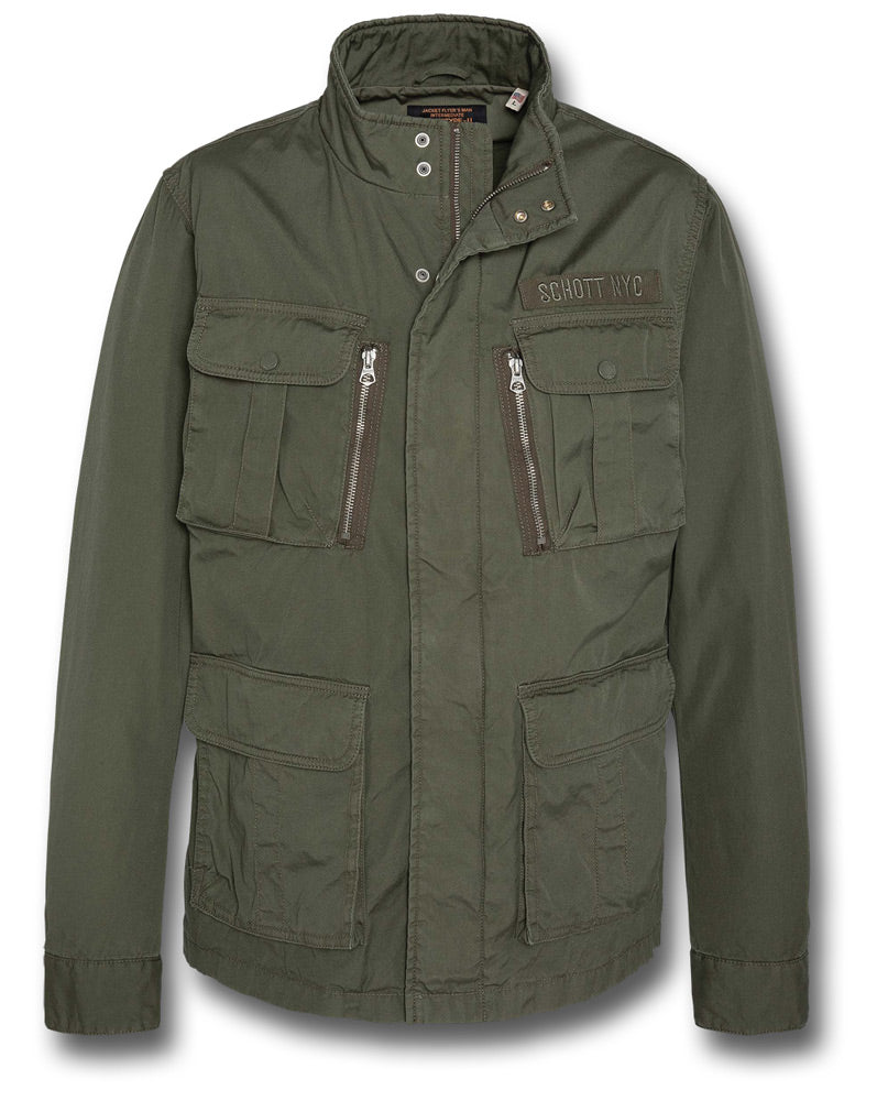 SCHOTT M1941X FIELD JACKET - GREEN