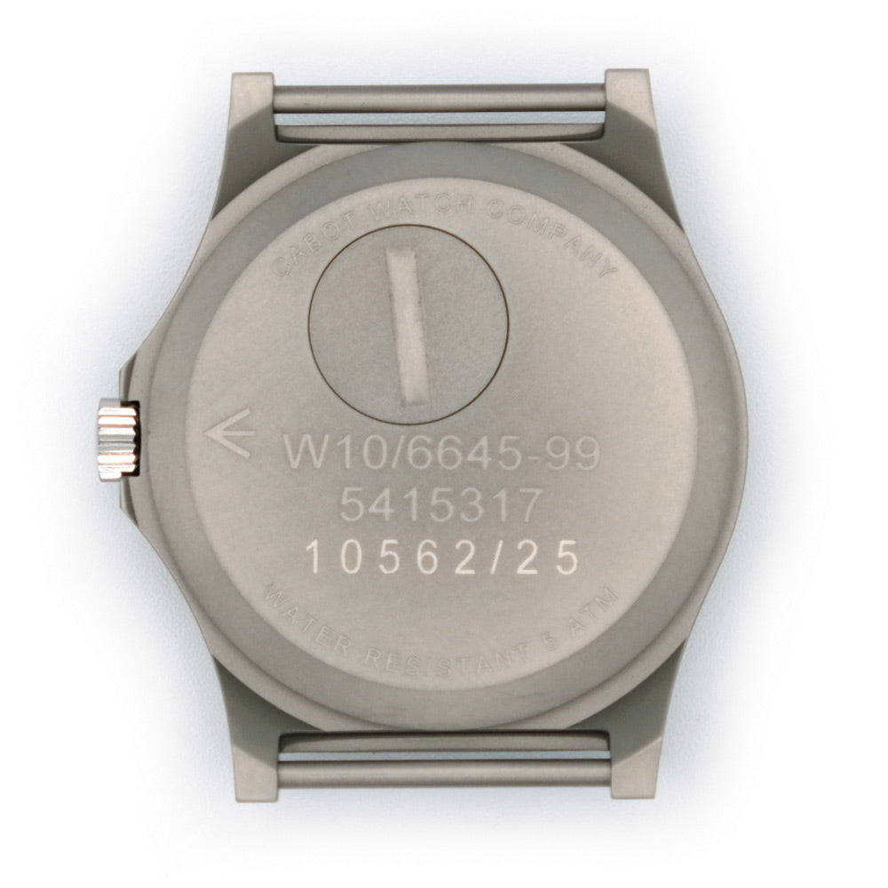 CWC G10 MILITARY ISSUE WATCH - CASE BACK