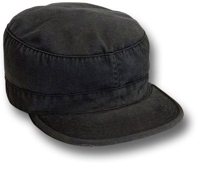 ULTRA FORCE FATIGUE CAP - BLACK