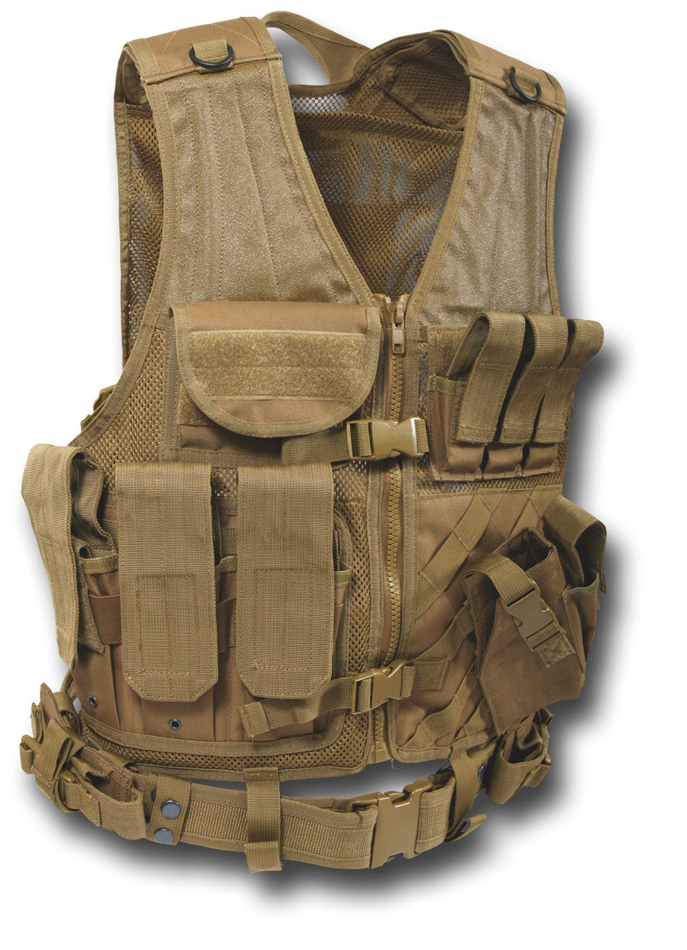 MOLLE CROSS DRAW TACTICAL VEST - Silvermans
 - 2