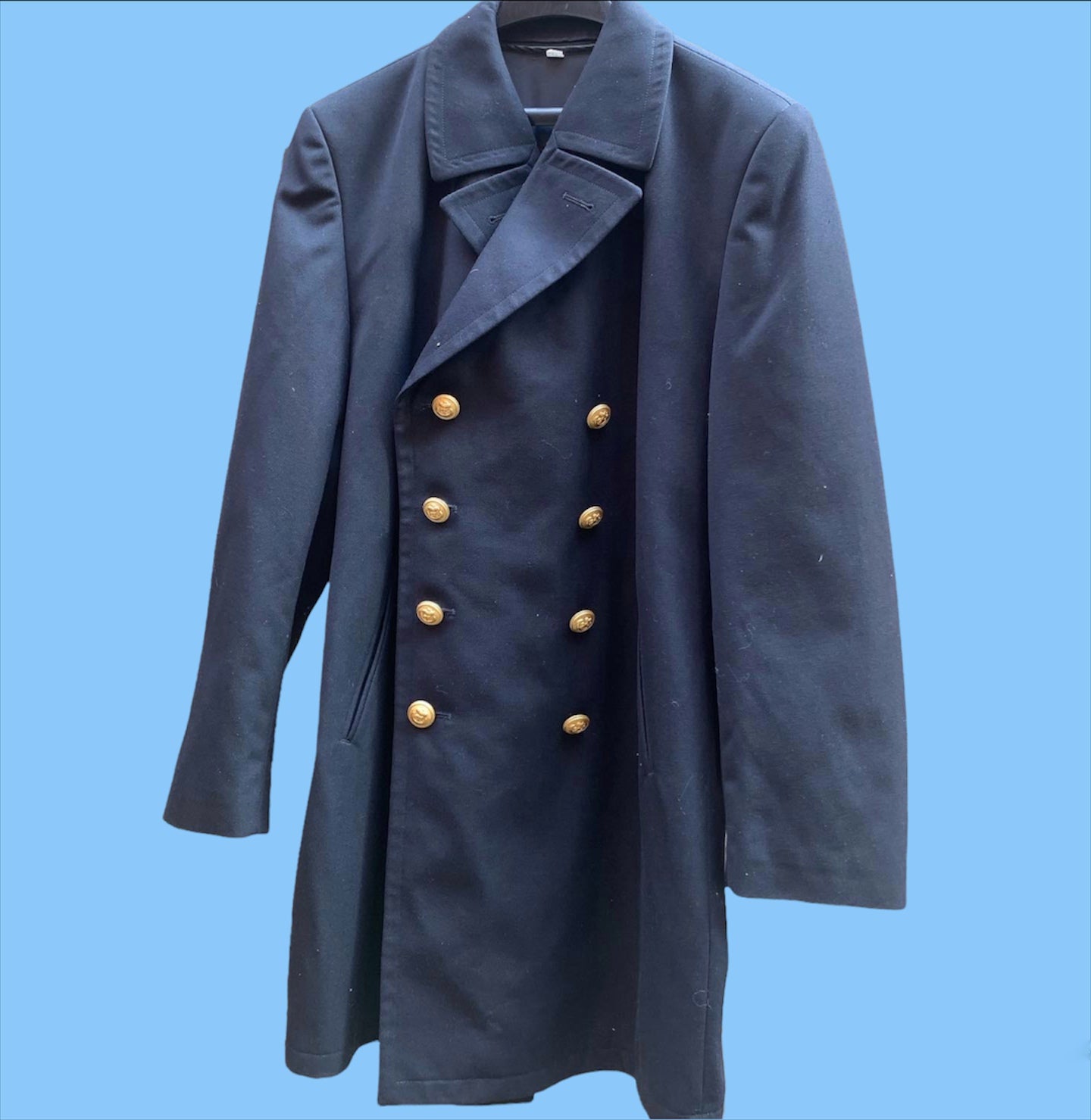 German Naval Officers Coat (Long Pea Coat Style)