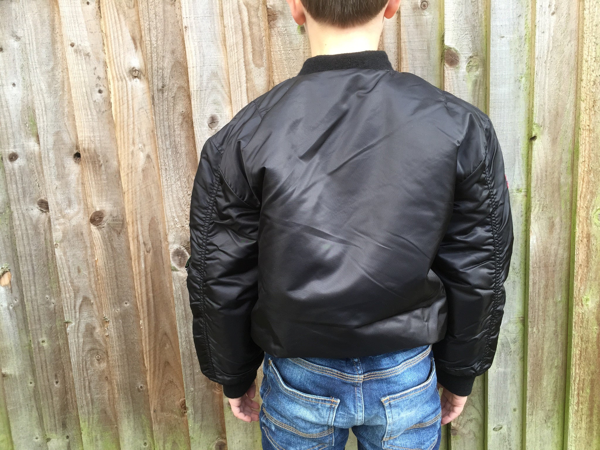 KIDS MA1 FLIGHT JACKET - Silvermans
 - 4