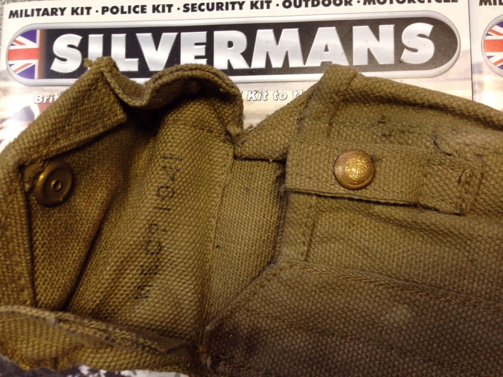 WW2 LANCHESTER POUCH. NEW COND - Silvermans
 - 3