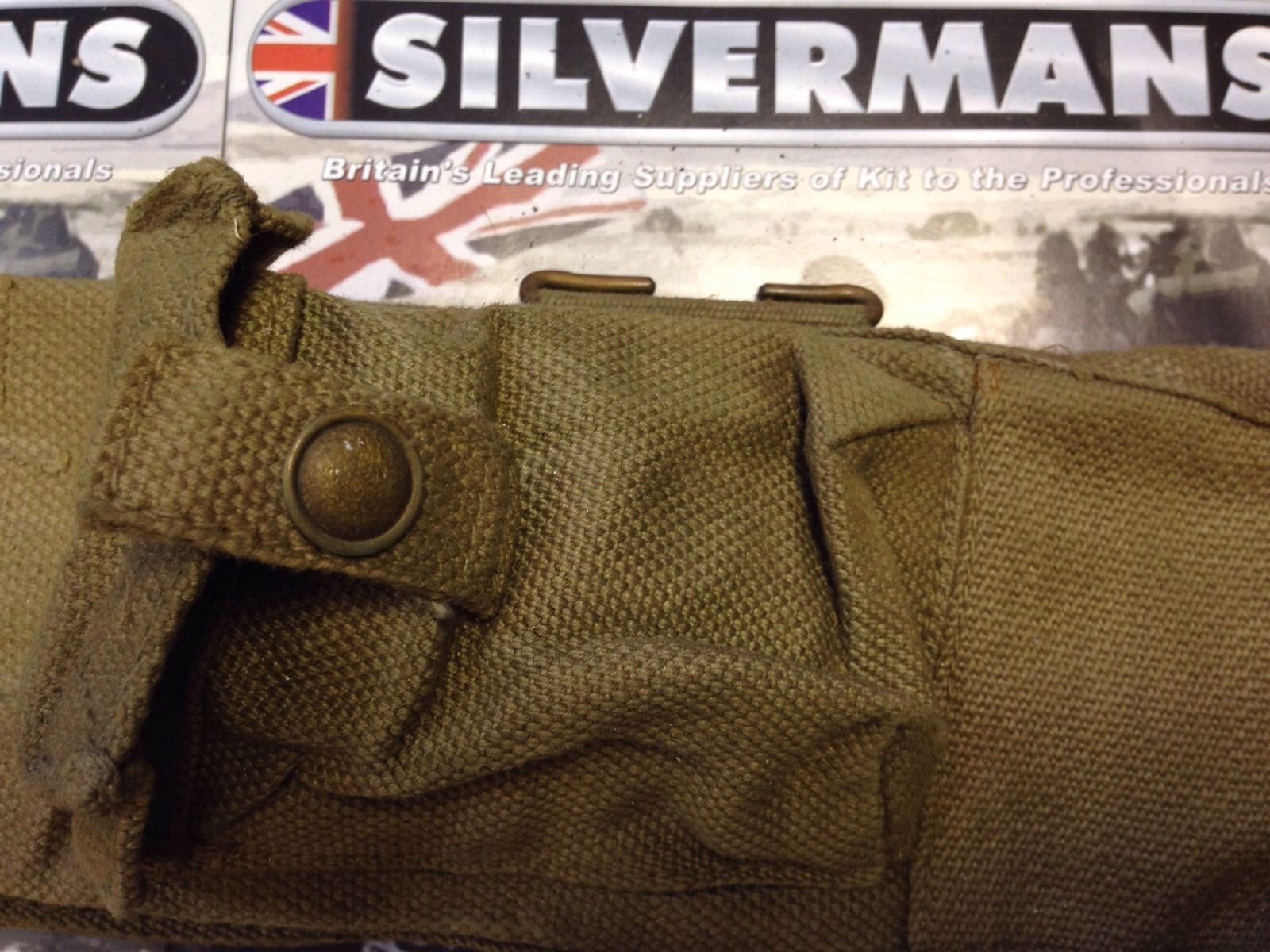 WW2 LANCHESTER POUCH. NEW COND - Silvermans
 - 6