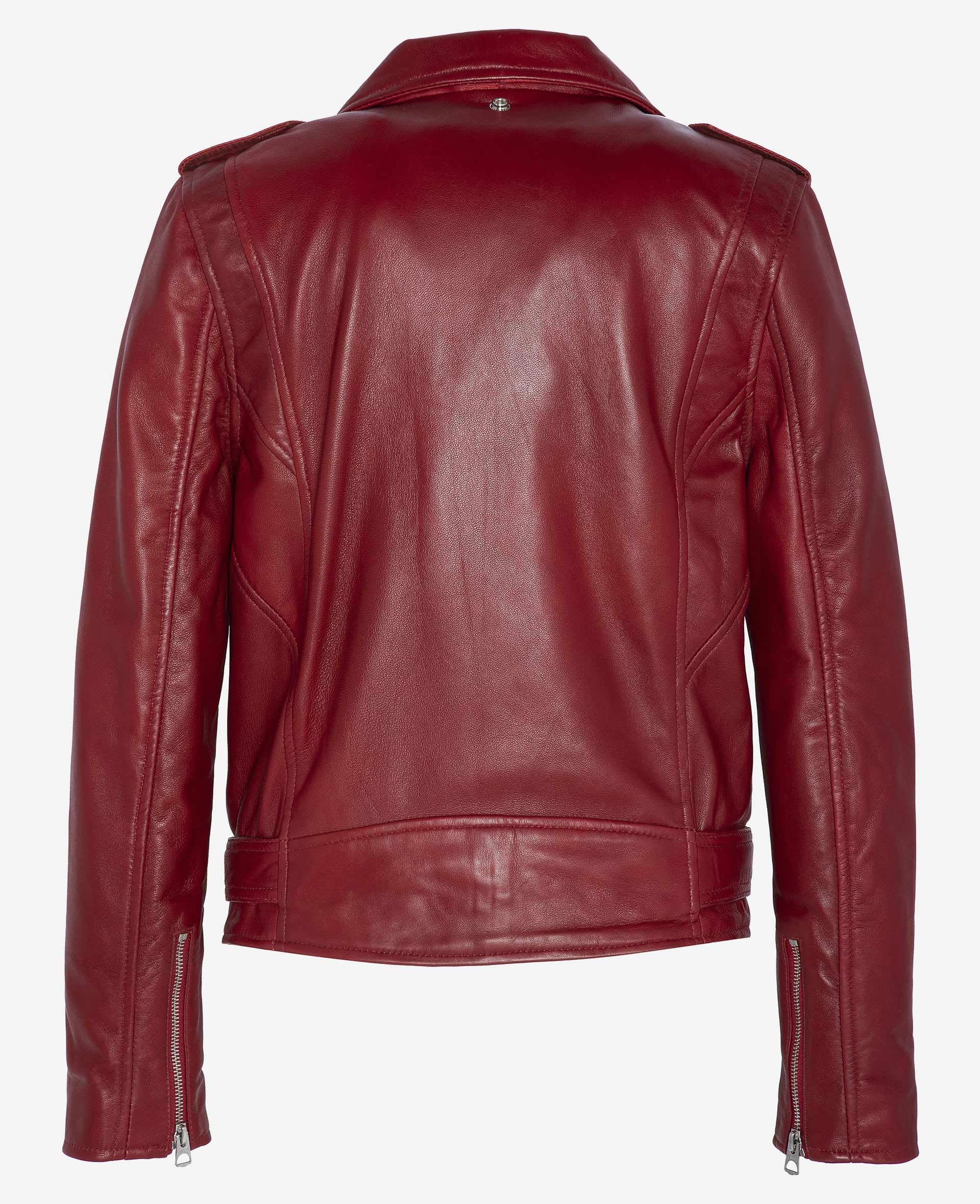 SCHOTT LADIES PERFECTO JACKET RED