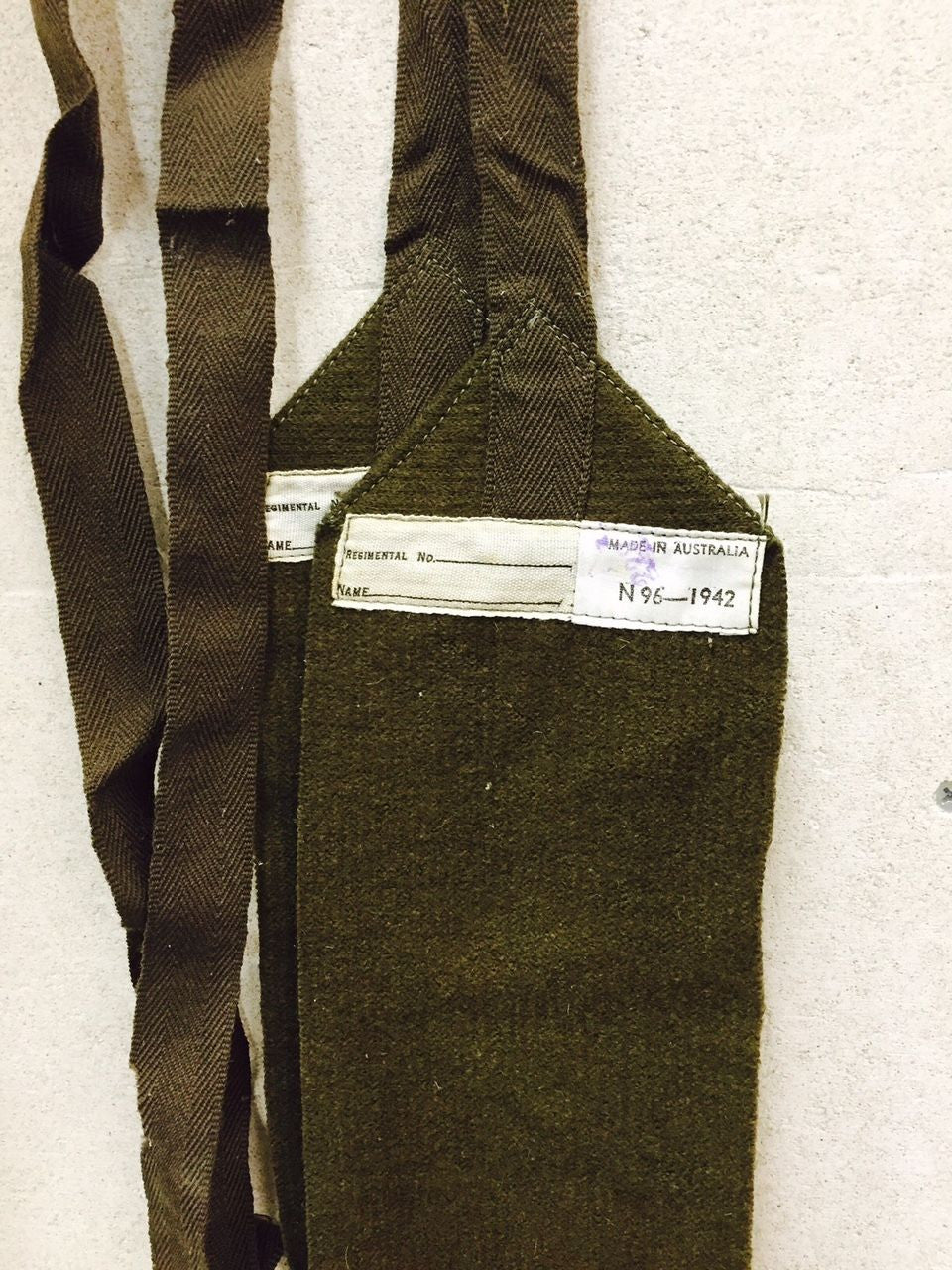 WWII DATED KHAKI PUTTEES - Silvermans
 - 2