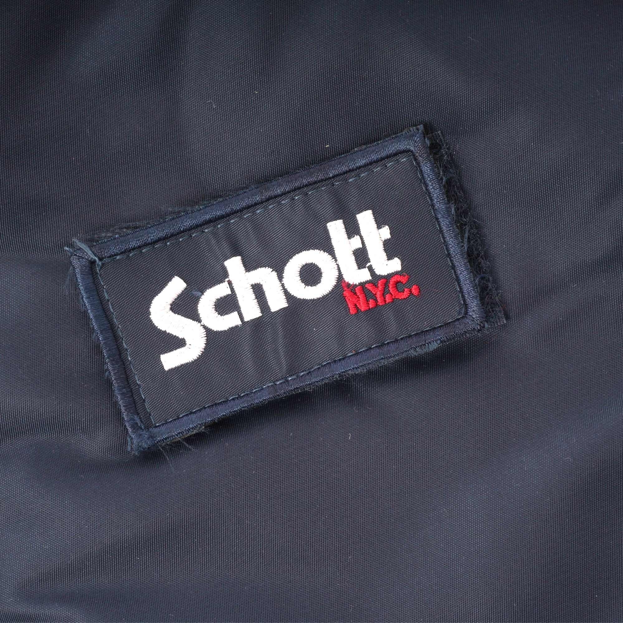 SCHOTT CWU 210 FLYING JACKET - NAVY