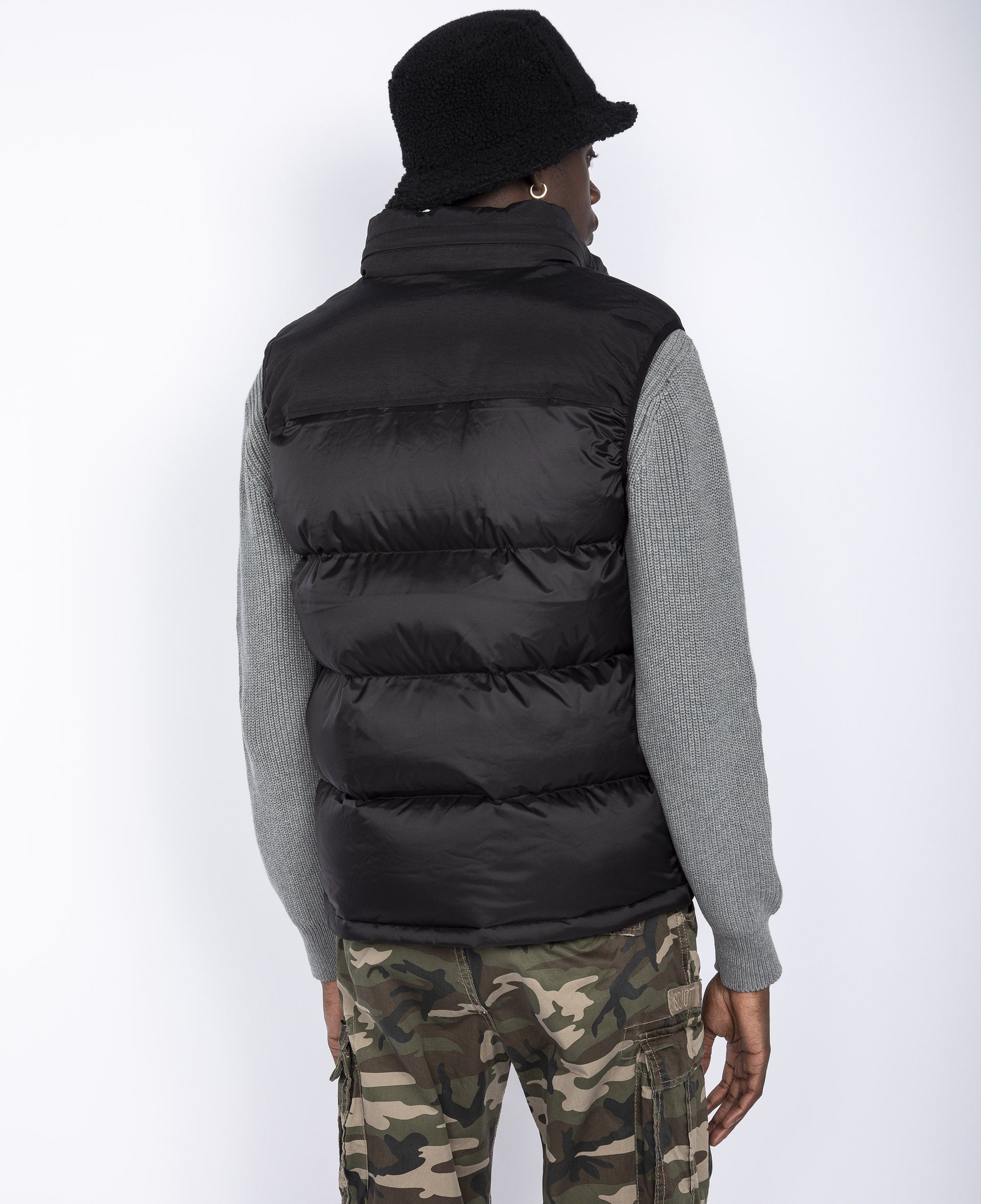 SCHOTT UTAHV SLEEVELESS PUFFER JACKET